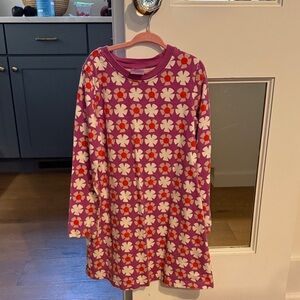 Hanna Andersson Purple Floral Kids Dress